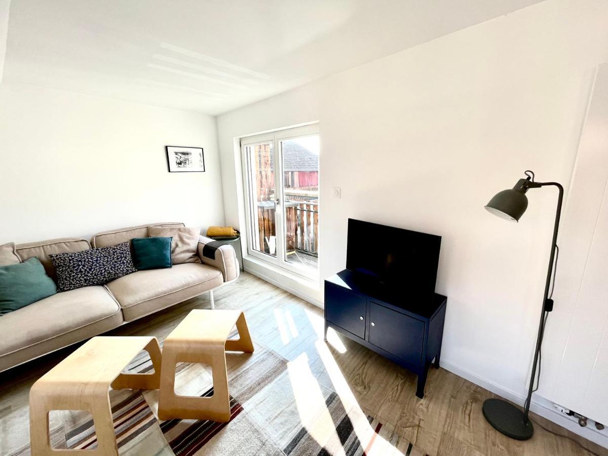 Sous Les Toits Avec Garage Et Terrasse A Ribeauville المظهر الخارجي الصورة
